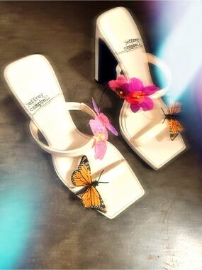 Jeffrey Campbell square toe heels
